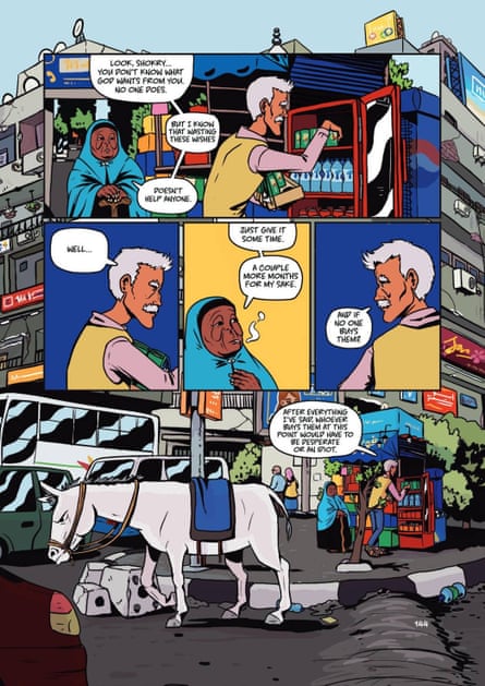 Une page de Your Wish is My Command par Deena Mohamed.