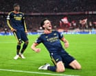 Declan Rice strikes late for Arsenal to deny Bayern Munich in blockbuster