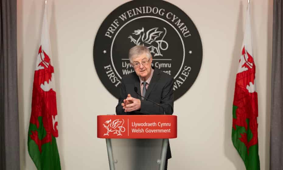 The Welsh first minister, Mark Drakeford