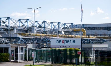 Nexperia Newport semiconductor factory