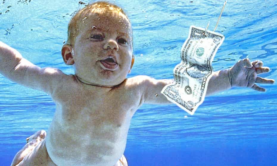 The image used on the cover of Nevermind.