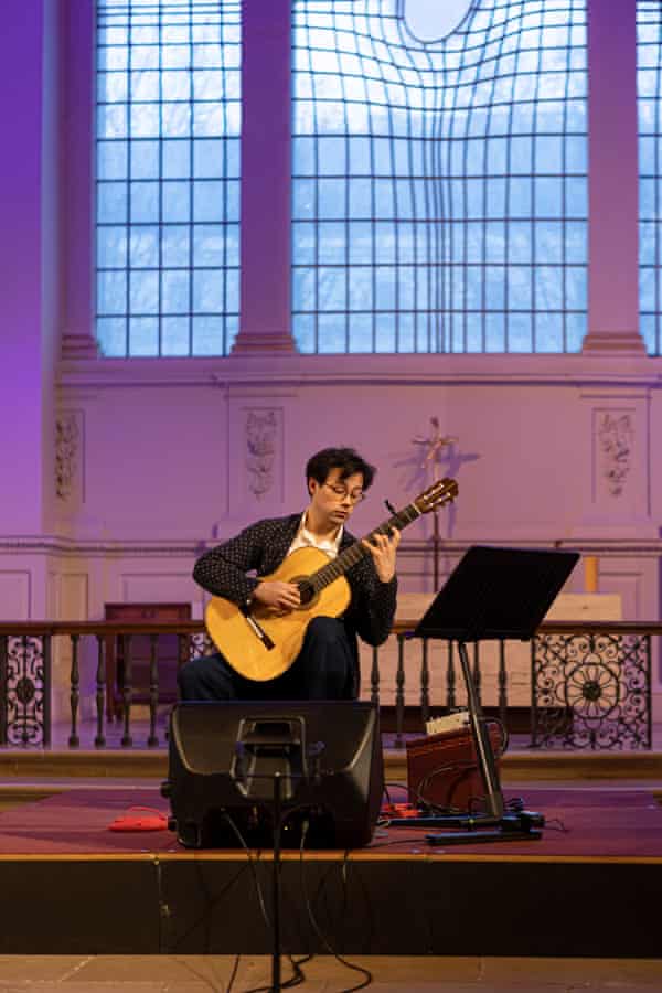 Guitarist Sean Shibe at St Martin-in-the-Fields.