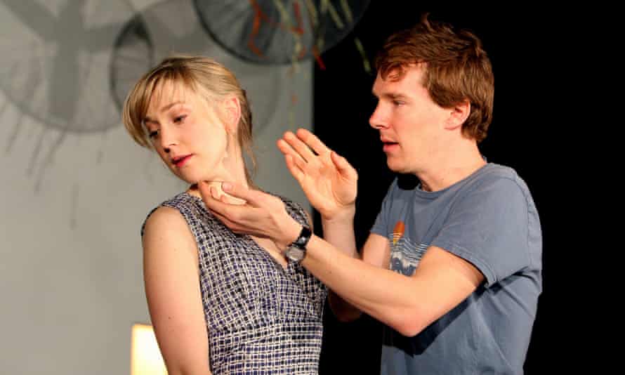 Hattie Morahan and Benedict Cumberbatch in The City directed by Katie Mitchell