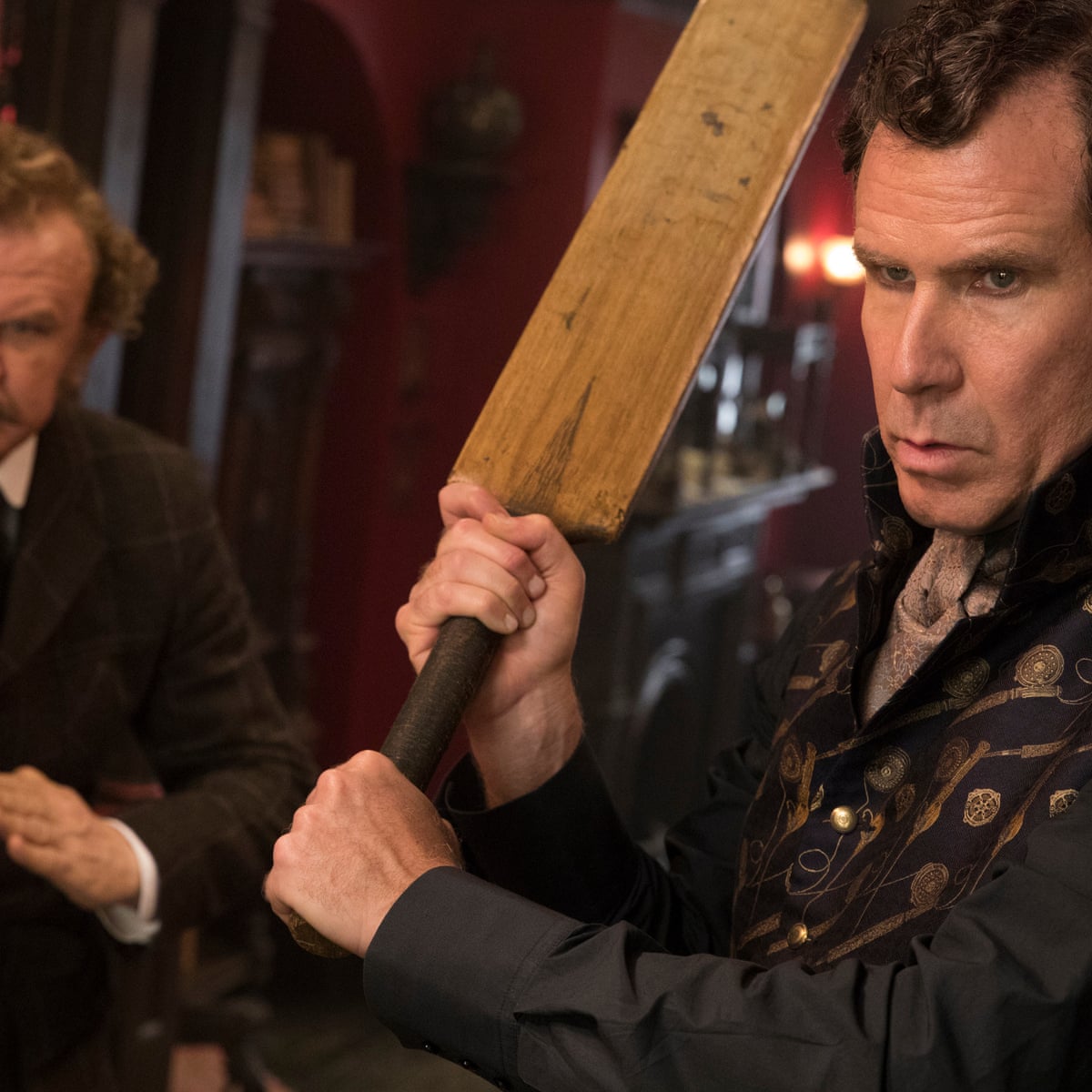 Holmes Watson Review Elementary Homophobic Grossout Comedy Movies The Guardian Review Holmes And Watson 2022