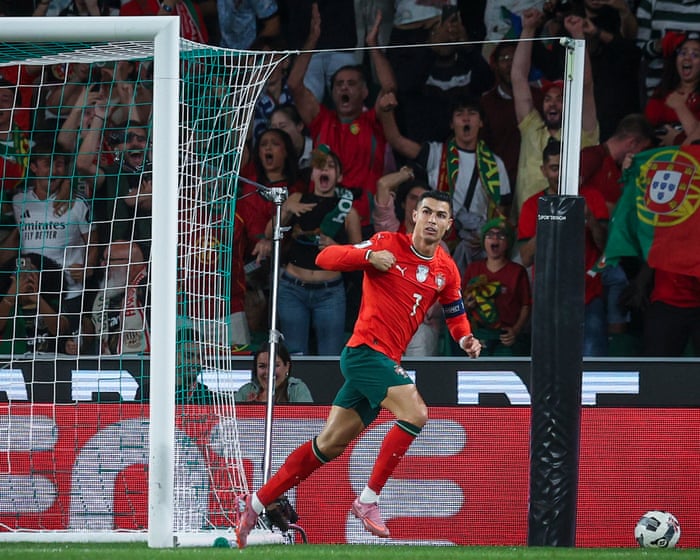 World Cup qualifying roundup: Portugal and record-breaking Ronaldo denied by Hungary
