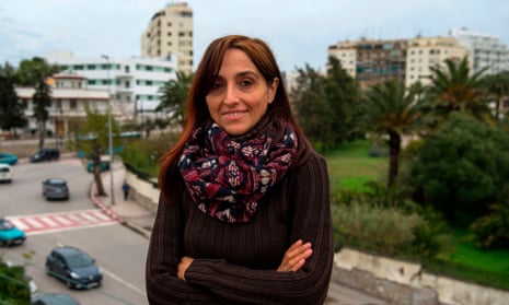 Spanish journalist and activist Helena Maleno in Tangier, north-western Morocco.