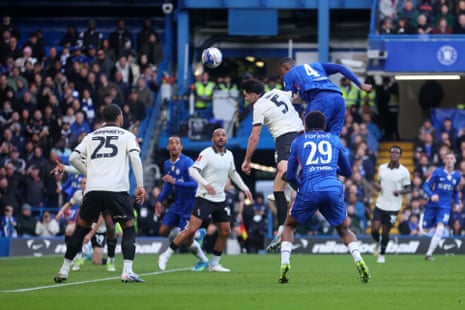 Tosin scores a header