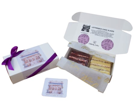 Celebrity Cakes letterbox cakes