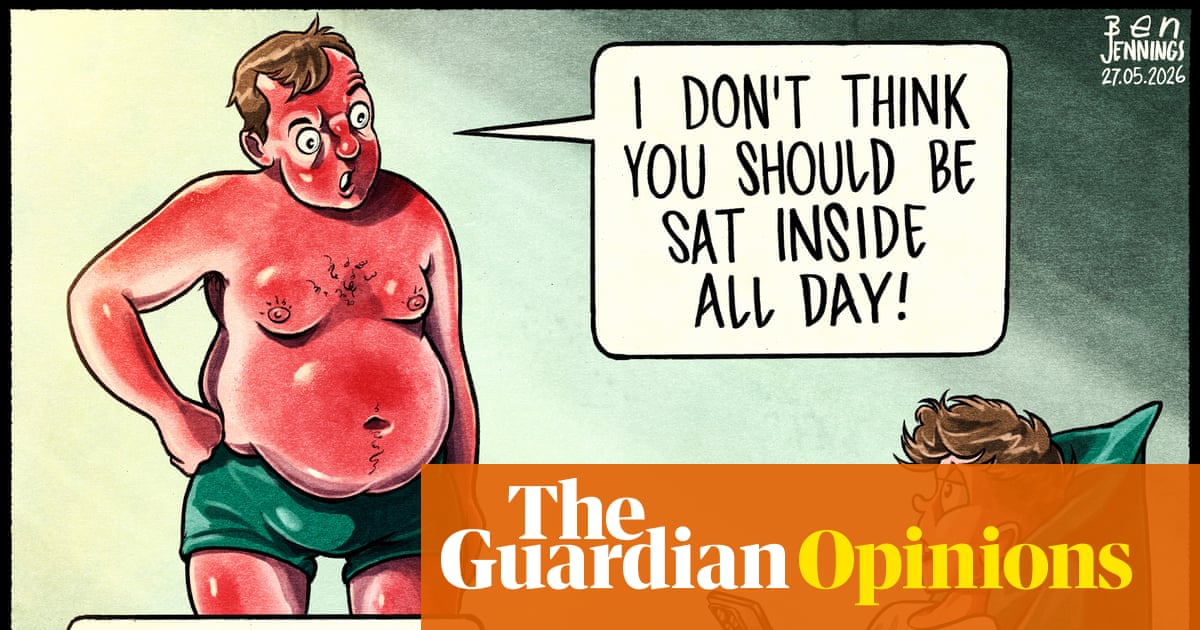 Ben Jennings on Britain’s heatwave – cartoon