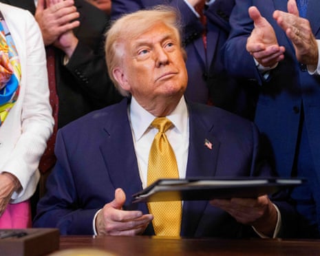 Trump news at a glance: President reportedly orders military to target drug cartels; plans to meet Putin on Ukraine | Trump administration | The Guardian