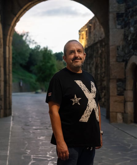 Pep Camp, a resident of Hostalric in Spain, standing in the street