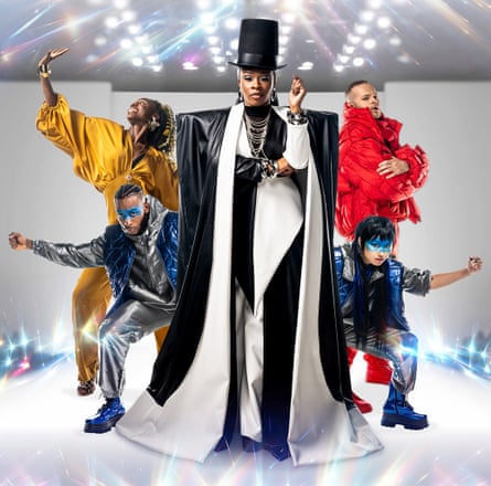 The cast of ZooNation’s Ebony Scrooge