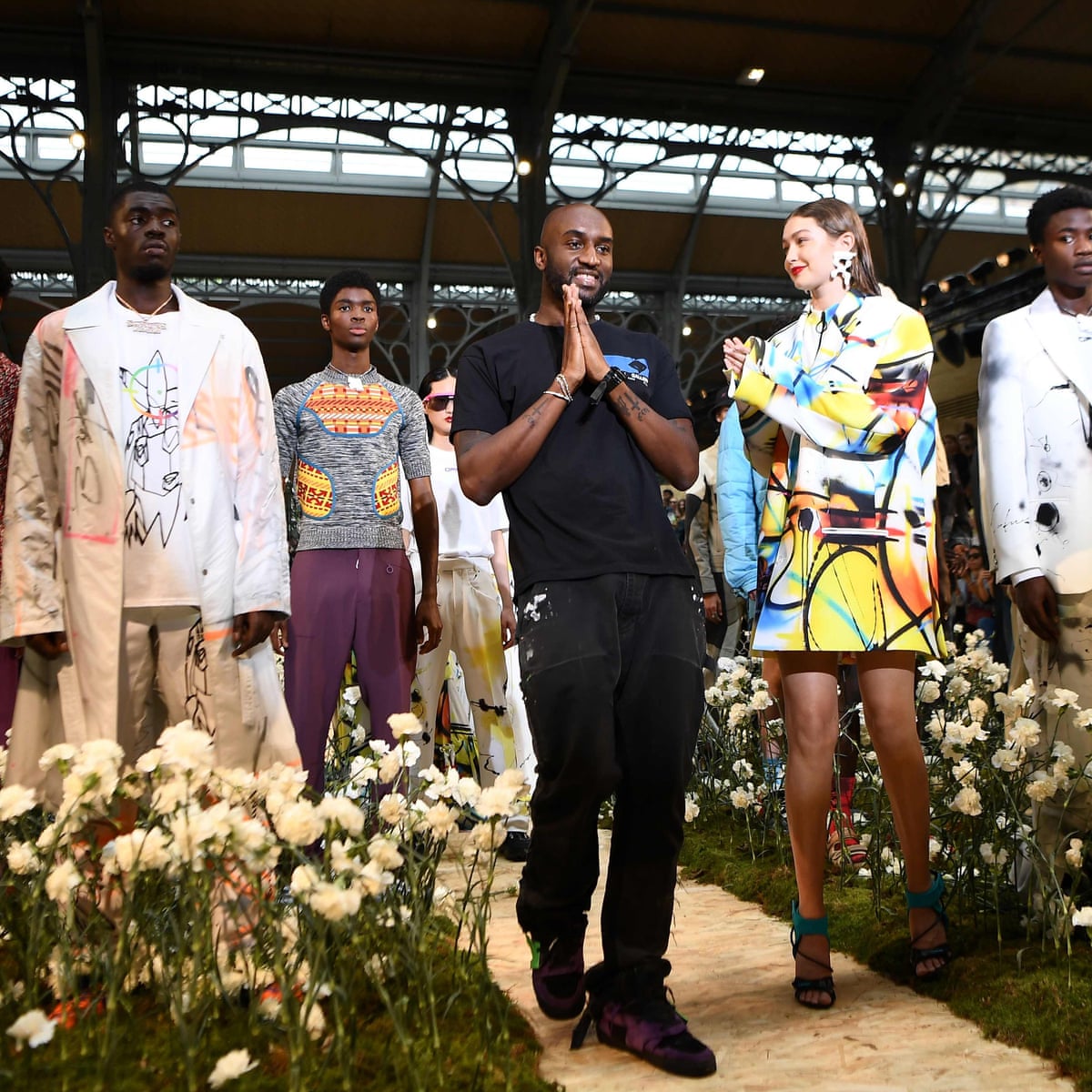 Virgil Abloh draws from 1980s graffiti culture for Off-White show