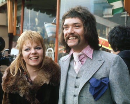 Cheryl Hall with Martin Shaw