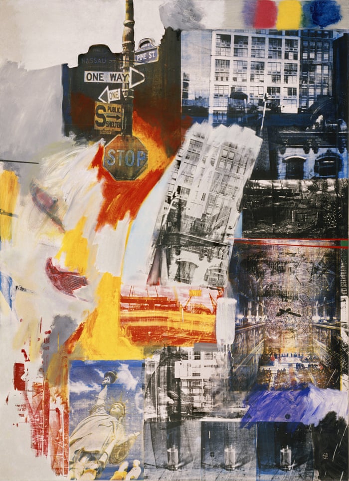 Robert Rauschenberg Review The Combine Master Uncut Art And