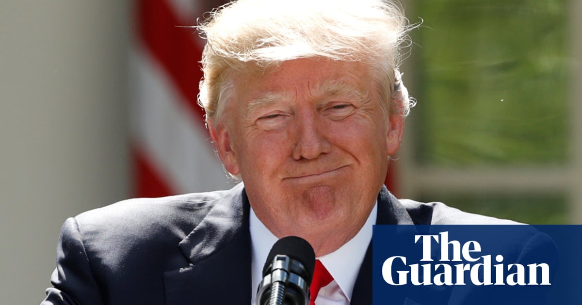 Trump Begins Year Long Process To Formally Exit Paris Climate Agreement Us News The Guardian