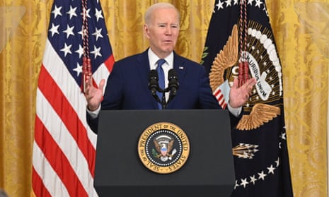 Joe Biden celebrated passage of the Affordable Care Act in a White House ceremony.