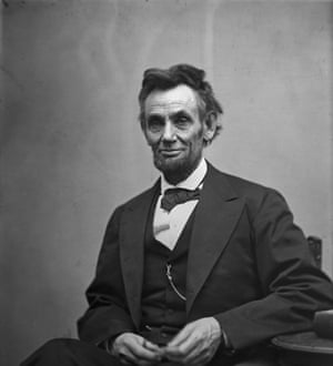 A portrait of Abraham Lincoln