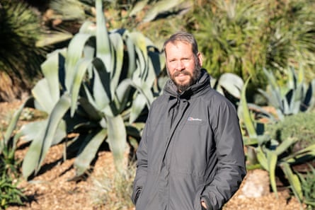Chris Kidd, chief gardener and curator of Ventnor Botanic Garden.