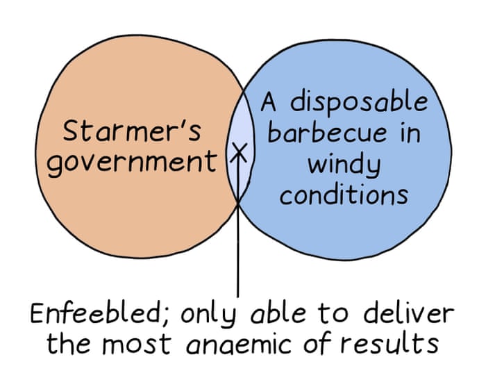 From Starmer’s government to a disposable BBQ in the wind: Edith Pritchett’s week in Venn diagrams – cartoon