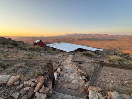 the arizona desert around sidewinder ranch