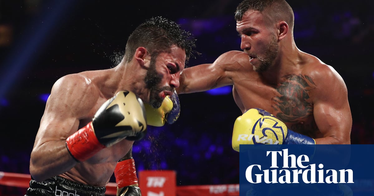 Vasiliy Lomachenko Stops Jorge Linares To Bolster Pound For Pound Credentials Sport The Guardian
