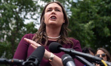 Sarah Sanders has been widely criticized for her performance as White House press secretary.