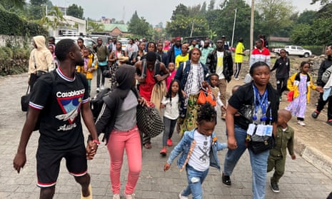 Rwandan-backed rebels M23 claim capture of eastern DRC city Goma | Democratic Republic of the Congo | The Guardian