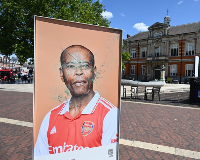 London artworks celebrating Windrush generation restored after vandalism