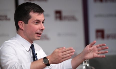 Among respondents in the Iowa poll, 40% said Buttigieg’s debate performance had been stronger than they expected.
