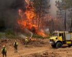 France and Spain race to control wildfires as more than 250,000 evacuated – live