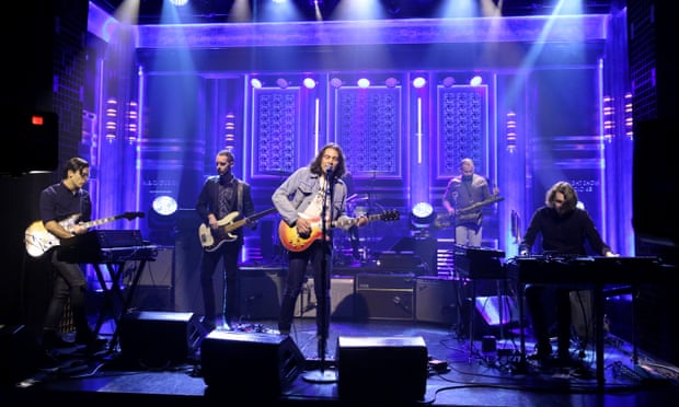 The War on Drugs perform in 2015.