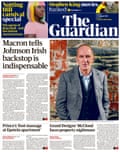 Guardian front page, Friday 23 August 2019