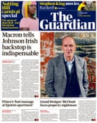 Guardian front page, Friday 23 August 2019