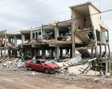 Devastata struttura medica dopo l'intervento israeliano sciopero