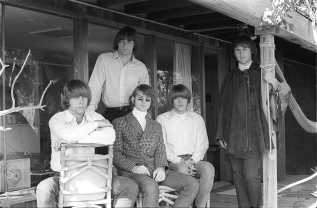 Photographed in 1965 at Chris Hillman's home by the Byrds.