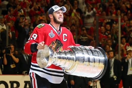 Former Blackhawks captian Jonathan Toews won three Stanley Cups in a six-year span with Chicago.