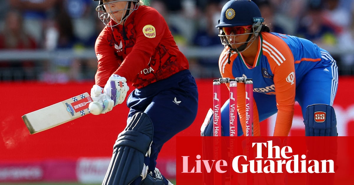 England v India: fourth women’s T20 cricket international – live England v India: fourth women’s T20 cricket international – live