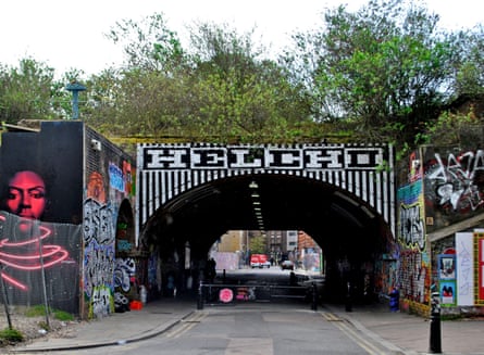 Another Helch work in Shoreditch, east London, 2021.