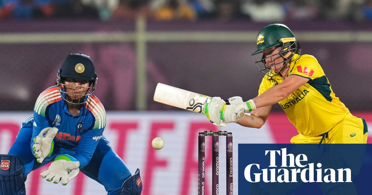 Australia chase down record score to defeat India in Women’s Cricket World Cup epic