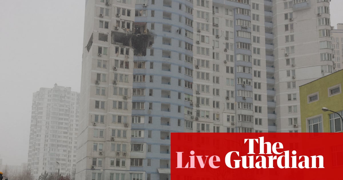 Kyiv urges stronger action against ‘shadow fleet’ after Russia strikes Ukraine overnight – Europe live