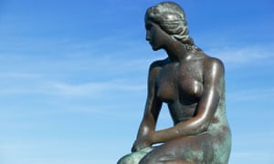 Edward Eriksen’s sculpture of The Little Mermaid in Copenhagen.