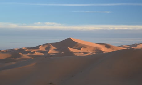 A star dune in Morocco