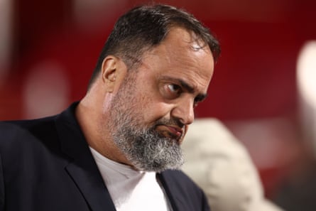 The Nottingham Forest owner, Evangelos Marinakis