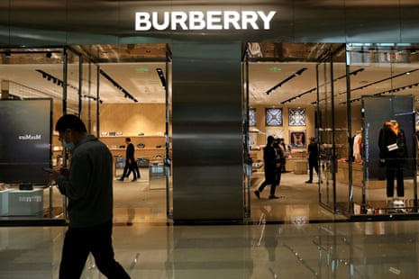 A Burberry store in Beijing, China.