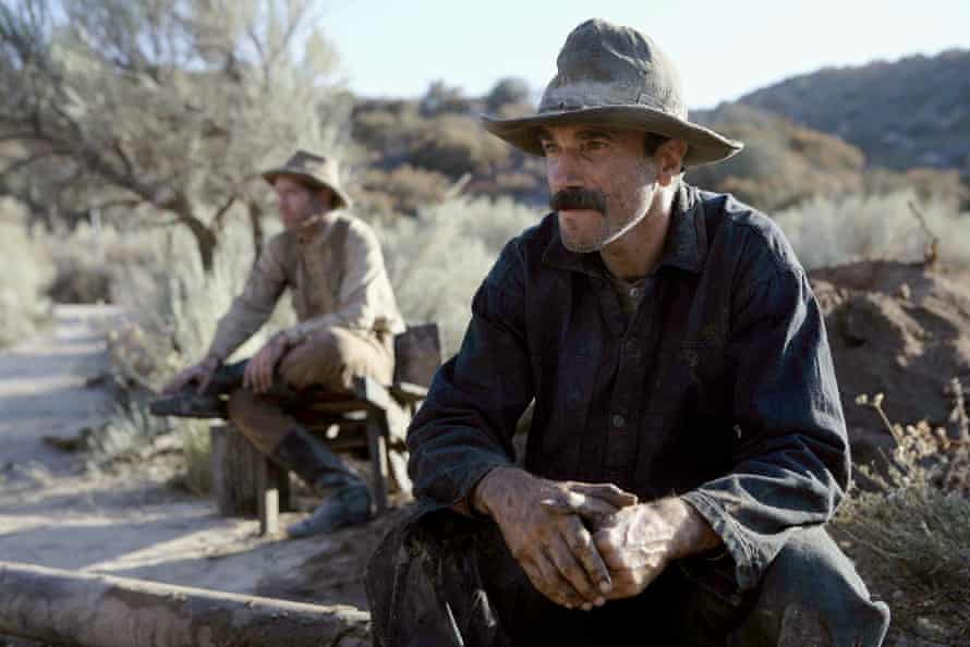 One of his most charismatic performances … Daniel Day-Lewis as Daniel Plainview in There Will Be Blood (2007).