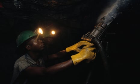 A copper miner in Zambia. Koncola Copper Mines admitted polluting the Kafue river with toxic wasterwater.