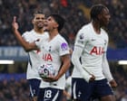 Chelsea v Tottenham: Premier League – live