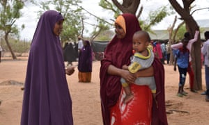 Kamil Ahmed does an interview in Dadaab