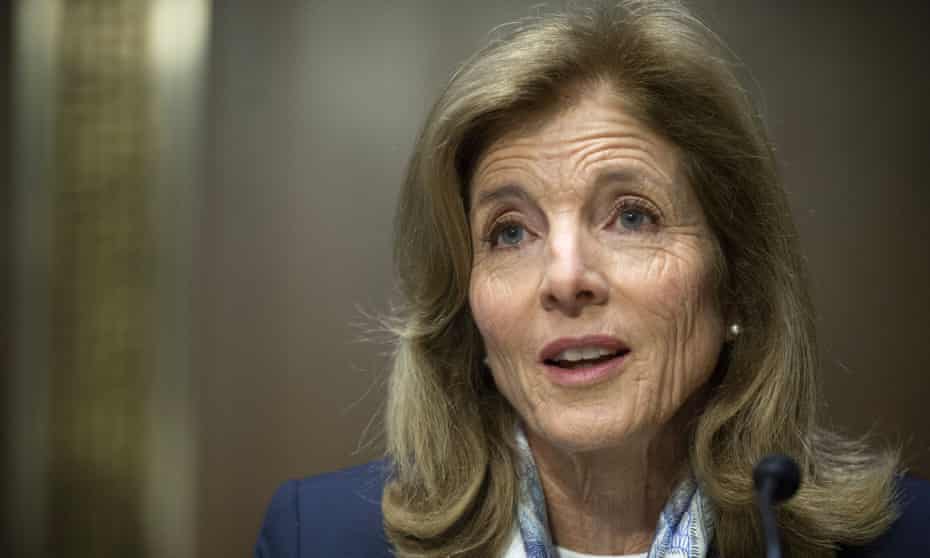 Caroline Kennedy appeared before the Senate foreign relations committee before a vote on her confirmation as ambassador to Australia.